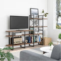 Mobile TV con 4 mensole fino a 55 pollici - 210 x 35 x 144 cm